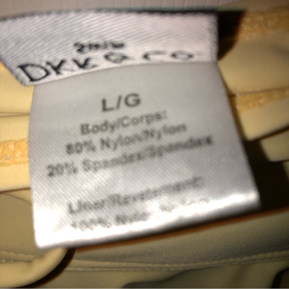 Yellow bathing suit coverup size large - Picture 4 of 4